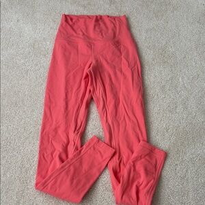 lululemon Coral Leggings